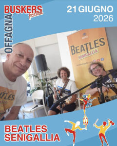 BeatleSenigallia all'Offagna Buskers Festival 2026