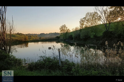 Lago in collina - Foto Francesco Sanò