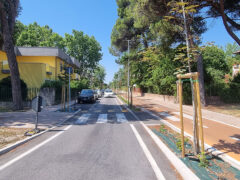 Viale Anita Garibaldi a Senigallia Viale Anita Garibaldi a Senigallia