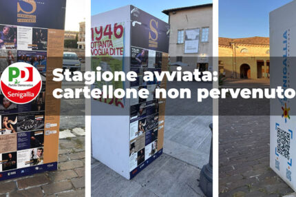 PD Senigallia: cartellone eventi estate 2026 non pervenuto