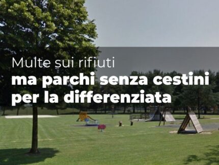 PD Senigallia sui cestini nei parchi