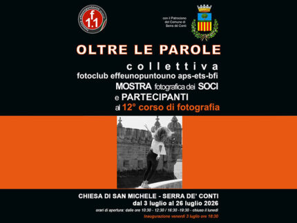 Mostra fotografica collettiva "Oltre le Parole" a Serra de' Conti