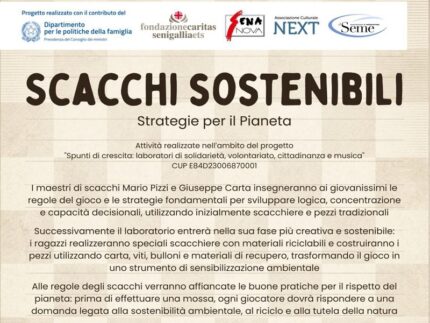 "Scacchi sostenibili"