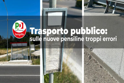 Trasporto pubblico: sulle nuove pensiline troppi errori