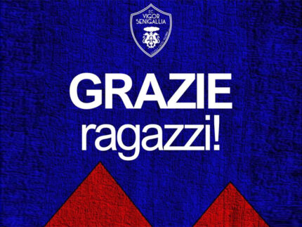 Ringraziamento dalla Vigor Senigallia