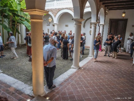 Inaugurazione mostra Chiaroscuro Primigenio il collodio umido di Massimo Marchini