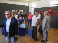 Inaugurazione mostra Chiaroscuro Primigenio il collodio umido di Massimo Marchini