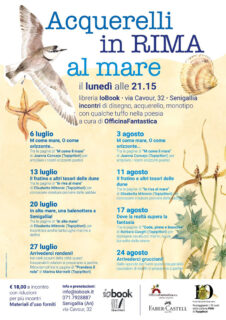 Acquerelli in rima al mare