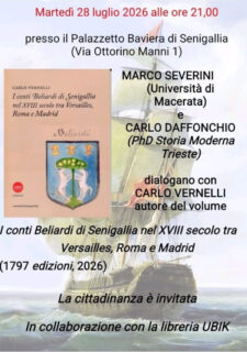 Presentazione libro I conti Beliardi di Senigallia