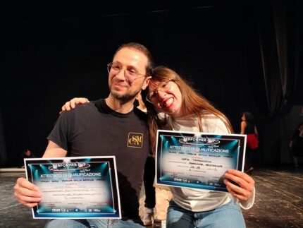 Simone Tisi e Sofia Trabocchini