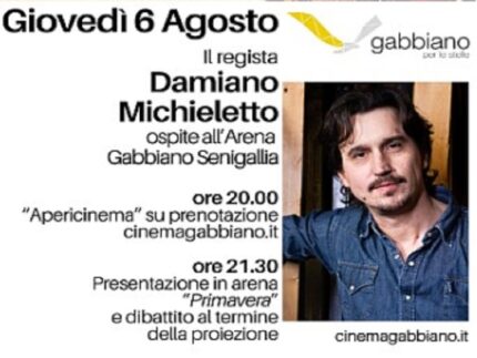 Damiano Michieletto ospite all'Arena Gabbiano