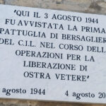 Liberazione Ostra Vetere - Lapide commemorativa