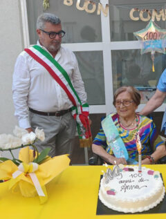 Anna Montanari ha festeggiato 100 anni