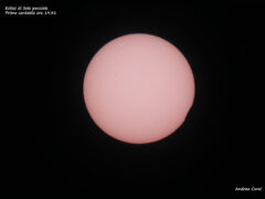 Eclissi di Sole parziale del 12 agosto 2026 - Foto Andrea Curzi