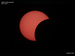 Eclissi di Sole parziale del 12 agosto 2026 - Foto Andrea Curzi