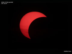 Eclissi di Sole parziale del 12 agosto 2026 - Foto Andrea Curzi