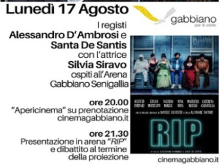 Apericinema al Gabbiano con il film "Rip"