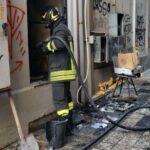 Incendio a Civitanova