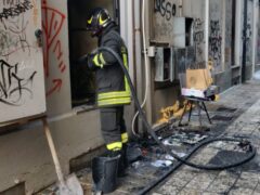 Incendio a Civitanova