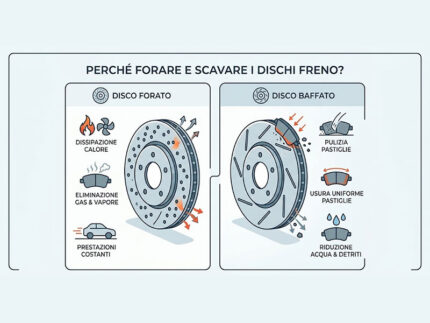 Infografica dischi freno auto Infografica dischi freno auto
