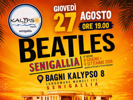 BeatleSenigallia ai Bagni Kalypso