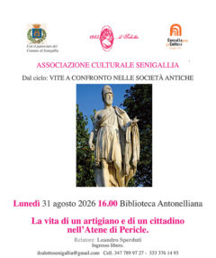 Conferenza de Il Salotto il 31 agosto 2026 a Senigallia