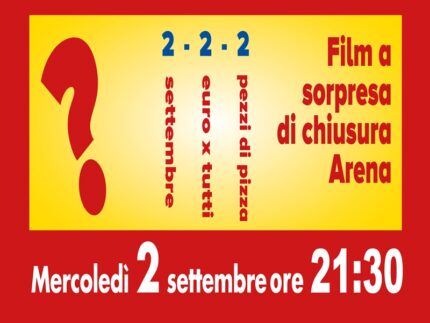 Serata "2-2-2" all'Arena Gabbiano