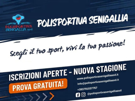 Polisportiva Senigallia ASD - Iscrizioni aperte nuova stagione 2026/27