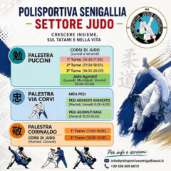 Polisportiva Senigallia ASD - Judo - Iscrizioni aperte nuova stagione 2026/27 Polisportiva Senigallia ASD - Judo - Iscrizioni aperte nuova stagione 2026/27