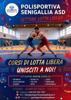 Polisportiva Senigallia ASD - Lotta libera - Iscrizioni aperte nuova stagione 2026/27 Polisportiva Senigallia ASD - Lotta libera - Iscrizioni aperte nuova stagione 2026/27
