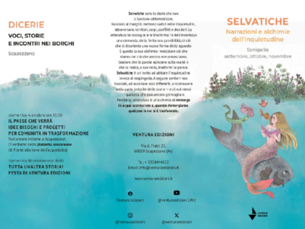 Locandina della rassegna "Selvatiche"