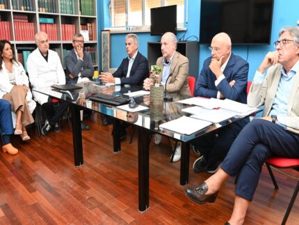 Presentazione guardia radiologica all'ospedale Salesi