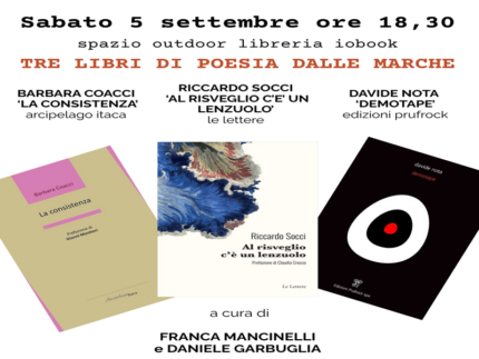 Presentazione di libri di poesie alla libreria IoBook