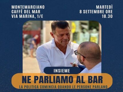 Iniziativa "Ne parliamo al bar"