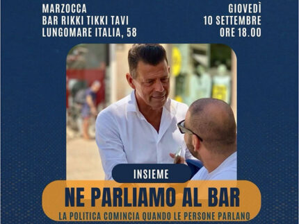 Ne parliamo al bar con Maurizio Mangialadi a Marzocca