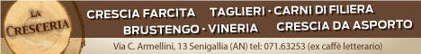 La Cresceria - Crescia farcita, vineria, taglieri - Senigallia (AN)