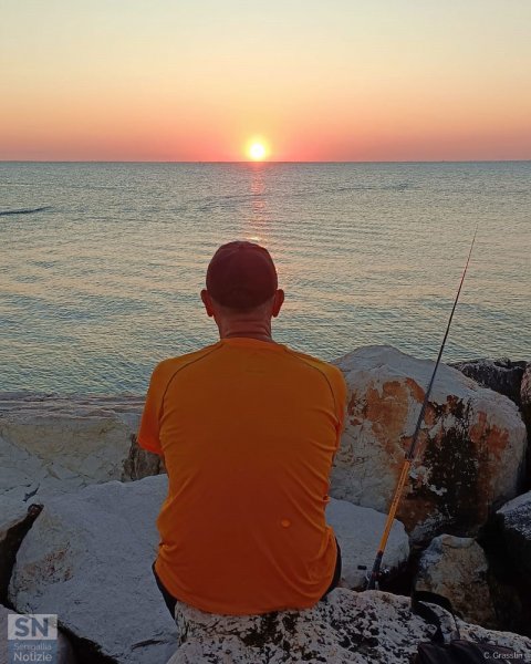 19/08/2025 - L'alba di Senigallia vista dal pescatore