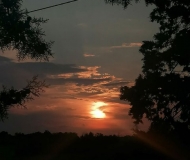 06/08/2025 - Tramonto sulle colline