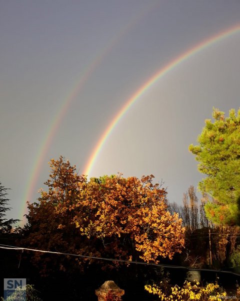 02/01/2021 - Due arcobaleni al Camposanto Vecchio