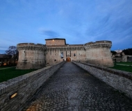 01/03/2022 - Rocca all'imbrunire