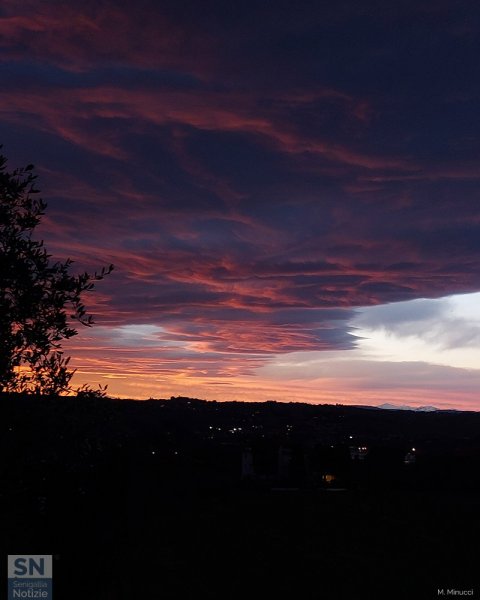 27/11/2025 - Alba dalle colline dell'hinterland Senigalliese