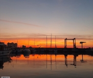 09/09/2021 - 13 agosto, tramonto al porto