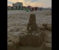 13/09/2023 - Tramonto sul castello di sabbia