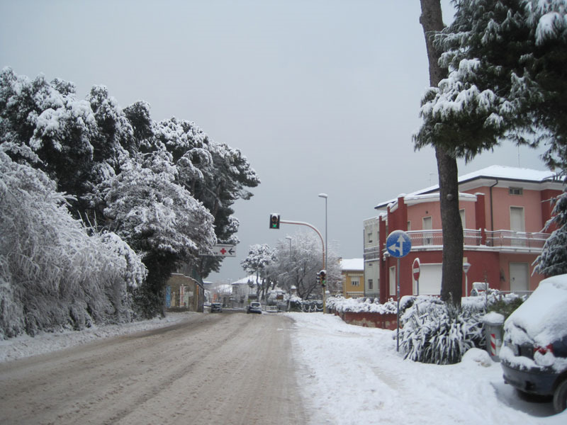 Mattinata del 12 febbraio: via Po