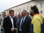 Matteo Renzi, Gennaro Campanile e Mattia Crivellini, organizzatore di Fosforo: la festa della scienza