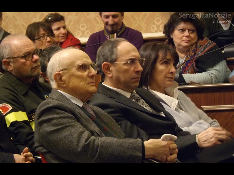 Alcuni ex sindaci di Senigallia: Orciari, Mariani e Angeloni