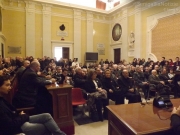 Aula consiliare gremita per il discorso di fine anno del sindaco di Senigallia