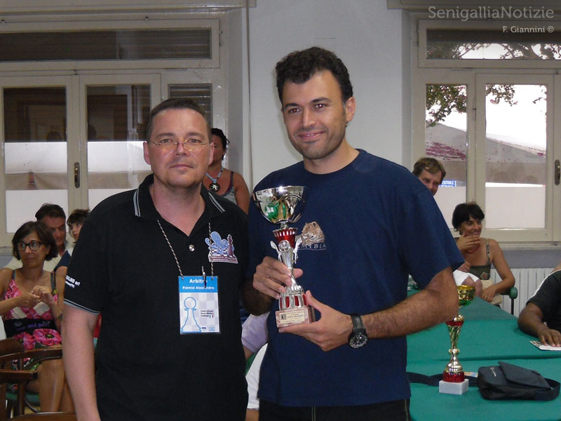 Premiazioni del Torneo di Scacchi Città di Senigallia
