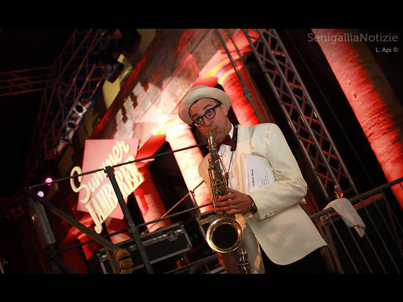 11/08/2013 - Prove di sax al Summer Jamboree