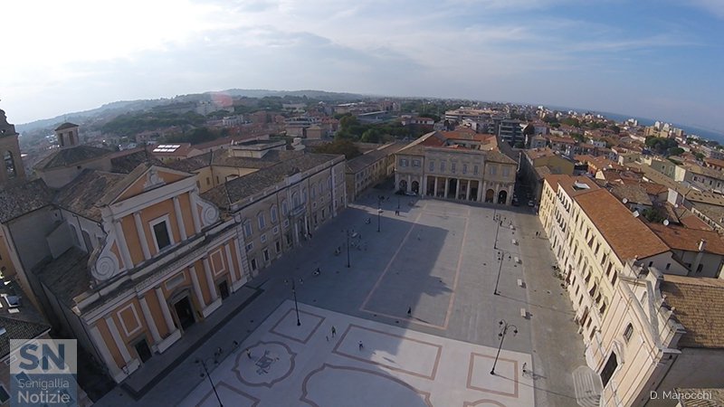 21/08/2017 - Senigallia dall'alto: dal Duomo a San Rocco